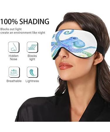 Octopus Pattern Sleep Mask | Eye Mask for Sleeping - Buy Online on GoSupps.com