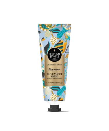 EST 1923 Eyup Sabri Tuncer Perfume Jewels Body Splash Series (BLUE MOON BODY CREAM 50 ML) BLUE MOON 1 Count (Pack of 1)
