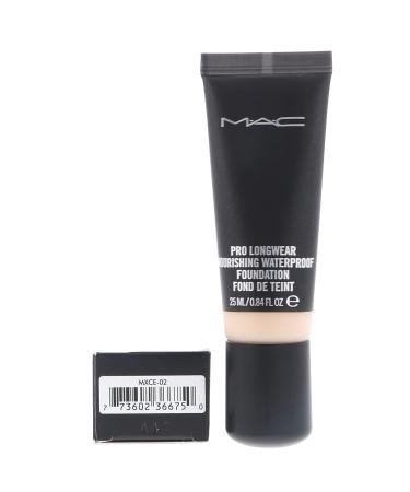 MAC Pro Longwear Nourishing Waterproof Foundation NC20 - Long-lasting Hydration for Flawless Coverage - Buy Online on GoSupps.com