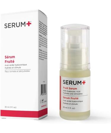 SERUM+ Fruit Serum | 2x more product and 25% lower price| Hydrates and stimulates | Normal and dehydrated skin | With Hyaluronic Acid | 30ml - Buy Online on GoSupps.com