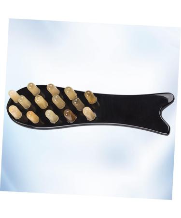 Healeeved 3-St Family Gifts: Natural Horn Hairbrush & Combs for Women | Scalp Massage & Hair Care - Buy Online on GoSupps.com