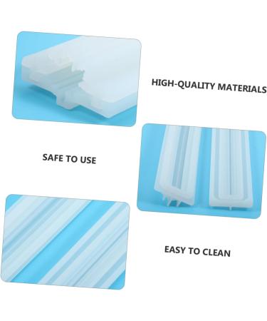 Alipis 3 Pcs Sandwich Tube Mold Silicone Molds Maple Silicone Soap Tube Hand-held Tube Mold Candle Handheld 32X5.5CMx3pcs Whitex3pcs - Buy Online on GoSupps.com
