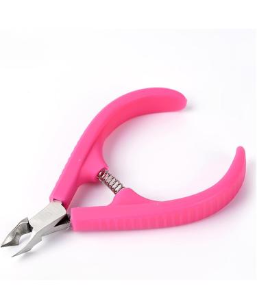 PSGS 1pc Nail Art Red Stainless Steel Cuticle Manicure Cutter Nippers Clipper Tool Cuticle Scissor Trimmer Manicure Tool (Color : Pink) - Buy Online on GoSupps.com