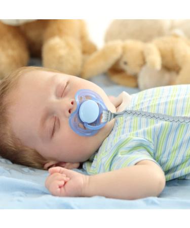 Maveek Baby Pacifier Clips - Handmade Braided Cotton Straps for Boys and Girls | 6pcs Set for Infant Newborn | Modern Unisex Binky Leash for Teething Toys - Buy Online on GoSupps.com