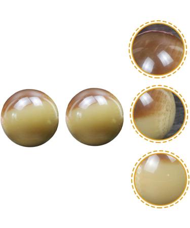 Magiclulu Handmade Horn Fitness Balls - 2-Piece Set for Hand Massage Meditation & Carpal Tunnel Relief - Ideal Hand Massager Tool - Buy Online on GoSupps.com