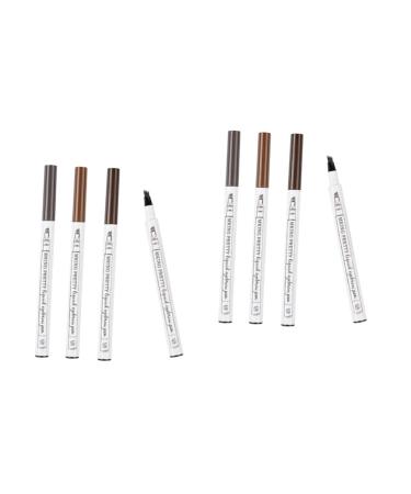 PLAFOPE 8 Pcs Eyebrow Makeup Tool Brow Pencil Eyebrow Pen Liquid Eyebrow Pen Waterproof Eyebrow Pen