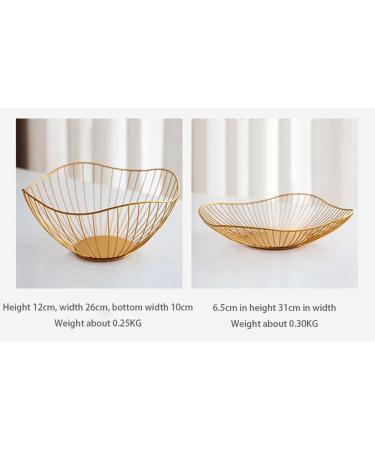 Fruit Basket Fruit Bowl 3-Tier Fruit Basket Holder Decorative Fruit Bowl Stand for Countertop Kitchen Home Kitchen Organizers and Storage (Color : Gold2) - Buy Online on GoSupps.com