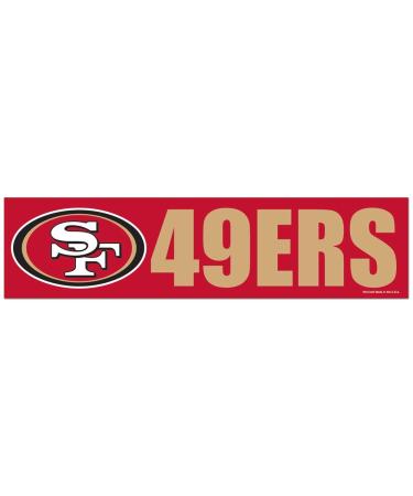NFL Bumper Sticker / Decal San Francisco 49ers