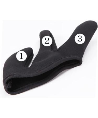 FRCOLOR Hairdressing Finger Cover Gloves - 3 Pcs Hair Styling Mittens for Protection & Styling - Billiard Dye & Iron Sublimation Tools - Buy Online on GoSupps.com