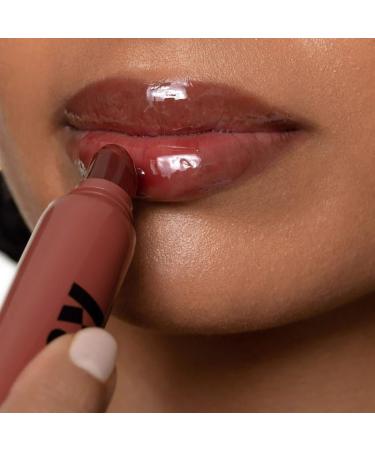Lip Snack Moisturizing Glossing Lip Balm - Hydrating Nourishing Non-Sticky Shine Treatment for Soft Smooth Lips -Lightweight Long-Lasting Lip Care - Color: (Black Forest Cake) - Buy Online on GoSupps.com