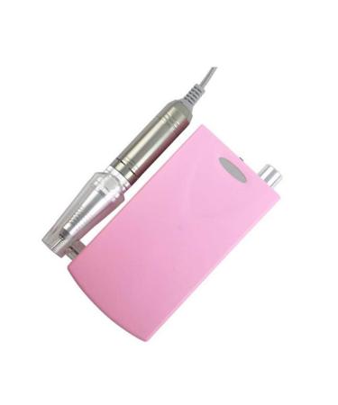 Electric Nail Drill 30000RPM Professional Nail Drills for Acrylic Nails Portable Nail File Drill Kit for Shaping Buffing Removing Acrylic Nail Buffer Manicure Pedic Pink