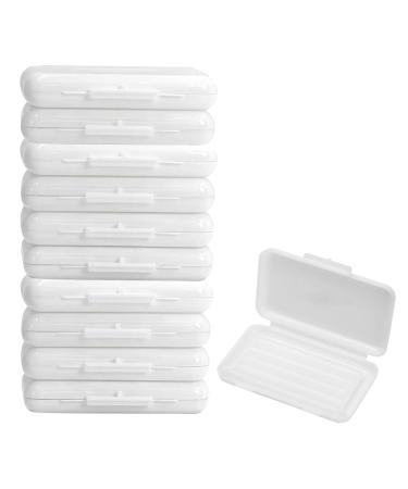 10 Pack Dental Braces Wax for Teeth Braces & Aligners 50 Unscented & Flavorless Orthodontic Wax Strips for Dental Care Braces Brackets Cover Lip Protector Oral Appliances Ortho Accessories