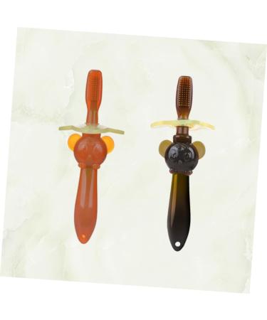 Tovinanna 2-Stage Soft Bristle Toothbrush for Kids | Oral Care Training Brush | Gentle Mouth Care - Buy Online on GoSupps.com