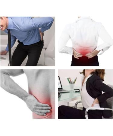 Lumbar Support Belt - Self-Heating Orthosis for Lower Back Pain Relief | Removable Metal Spring Strips for Sciatica Spinal Stenosis Scoliosis | Sizes M-XXL - Buy Online on GoSupps.com