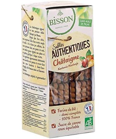 Bisson - Authentic Chestnut Biscuit 180G - Sold per unit - Buy Online on GoSupps.com