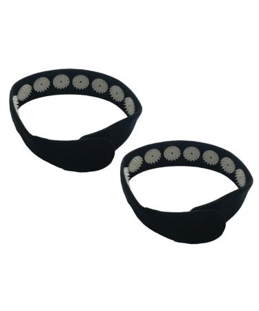 Sewoart 1 Set 2 pieces of head massage belt skin tightening and chin up belt massage headband acupuncture massage belt headband for yoga headband acupressure wraps