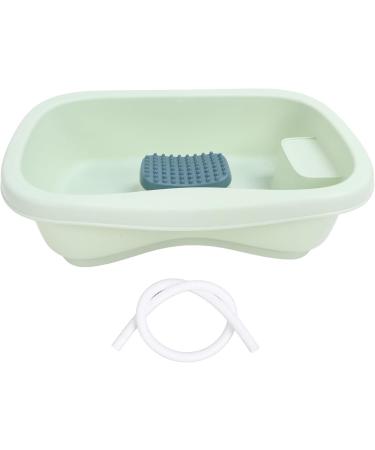  Shanrya Shampoo Bowl At The Bed Safe Nonslip Washing Basin for Washing Hair At The Bed Pressureless Ergonomic for Care of Bedridden People Vegetable - Buy Online on GoSupps.com