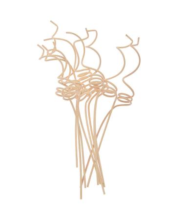 Kesheng 10x wooden rattan sticks replacement sticks for room fragrance diffuser design decor