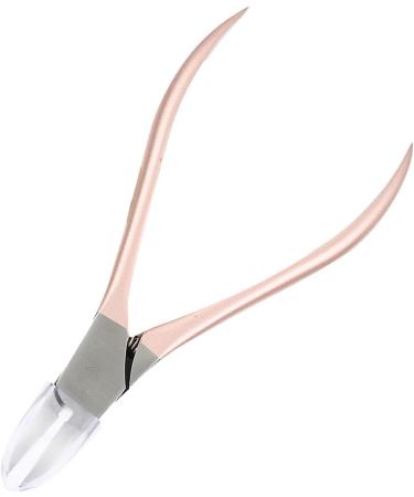 Professional Stainless Steel Nail Clipper with Ergonomic Streamline Handle for Onychomycosis Rose Gold Thin Thick Nails (Nail File) - Buy Online on GoSupps.com