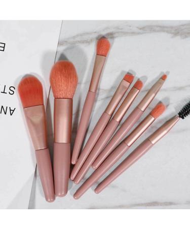 Dajidafu 8 Pieces/Set Makeup Brush Eye Shadow Foundation Brushes Portable Eyebrow Eyelash Concealer Make Up Tools Learner - Buy Online on GoSupps.com