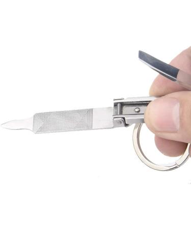 UNbit Nail Clipper Adult Nail Clippers/Stainless Steel Silver Nail Clippers 12 * 60mm Stainless Steel Folding Nail Clippers Ultra-Thin - Buy Online on GoSupps.com