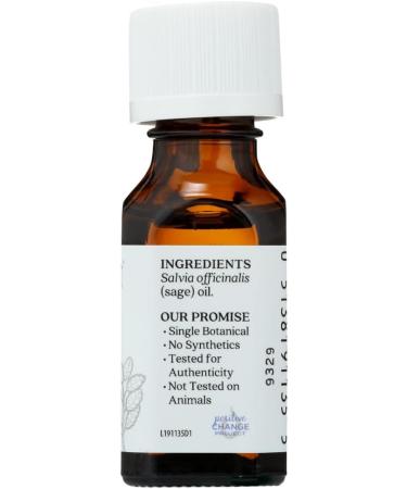 Aura Cacia Sage Essential Oil - 15ml | GC/MS Tested for Purity | Pure Natural Essential Oil for Aromatherapy & Wellness - Buy Online on GoSupps.com
