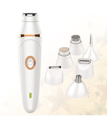 Fomiyes 2PC Hair Removal Tool Set - Painless Electric Bikini Trimmer for Women - Shaving & Cleaning - 14x4cm - Perfect for Smooth Skin - Buy Online on GoSupps.com