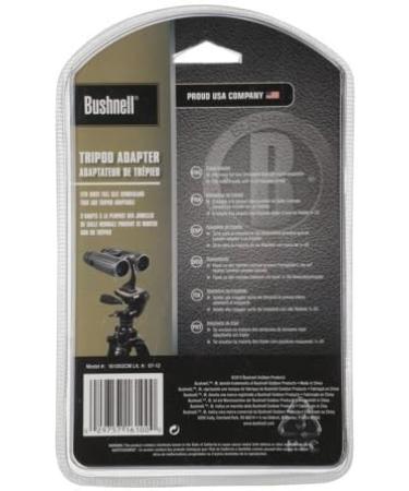 Bushnell Binoculars Tripod Adapter - Black | Easy Mounting for Stable Viewing - Buy Online on GoSupps.com