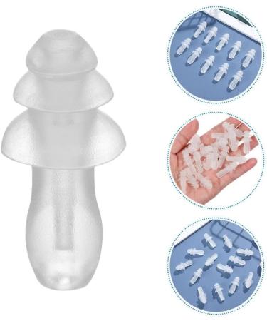iPlusmile 50 Pairs Noise Reduction Ear Plugs - Waterproof Silicone & Reusable for Sleep Snoring Shooting Swimming Studying & Concerts - International Shipping Available - Buy Online on GoSupps.com