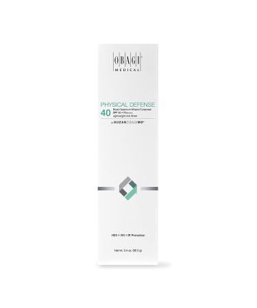 SuzanObagiMD Physical Defense Broad Spectrum SPF 40 Mineral Face Sunscreen - 3.4 oz - Buy Online on GoSupps.com