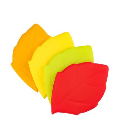 Diycut toothbrushes travel flash 4 pieces of color dustproof pebbles toothbrushes case can be hung up maple blade toothbrushes etui children portable toothbrush protective cap