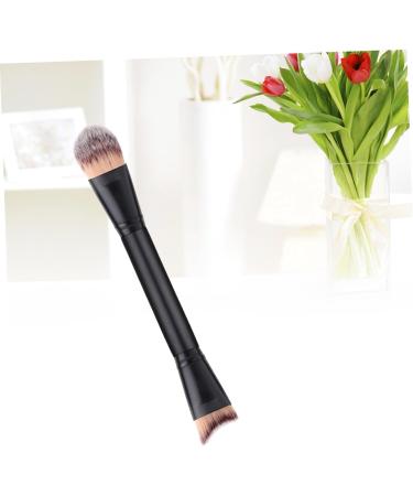 Ipetboom Makeup Brush Poweder Brush Cosmetics Brush Dual Ended Brush Wooden Eyes Blush Brush - Buy Online on GoSupps.com
