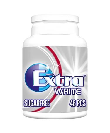 Extra White Gum Bottle 46 Pieces 64gr x 5 pack