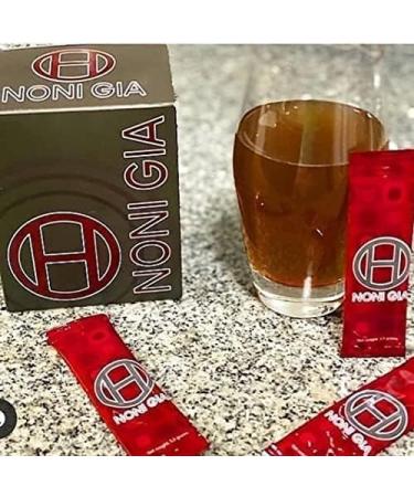 bHIP Noni Gia Sachets for Men/Women | Supports iBlue/iPink/iRed | 30 Individual Sachets + Shaker Cup | 12Oz | 30 Count - Buy Online on GoSupps.com