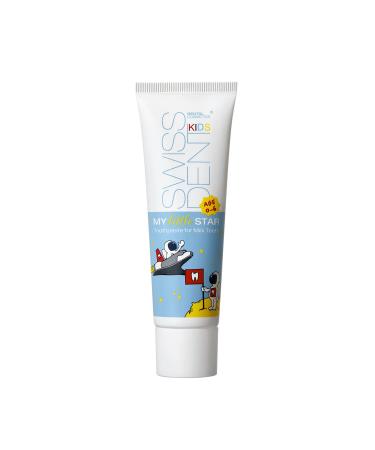 SWISSDENT MY LITTLE STAR CHILDREN'S TOOTHPASTE 50 ml tasteless toothpaste for children aged 0-6 years unsweetened - Buy Online on GoSupps.com