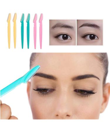 JSDOIN Eyebrow Razors - Precision Shaping & Trimming | Pack of 12 Multipurpose Face Razors - Buy Online on GoSupps.com