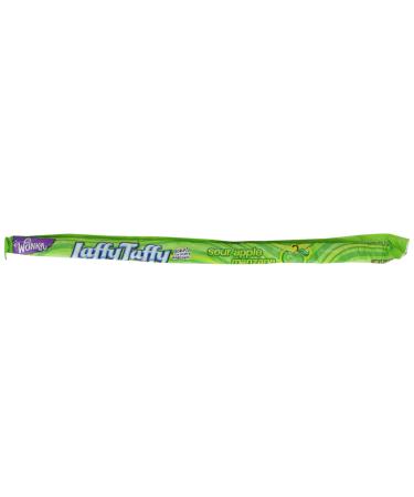 Wonka Wonka Laffy Taffy Pack of 24 Sour Apple Strings 23g