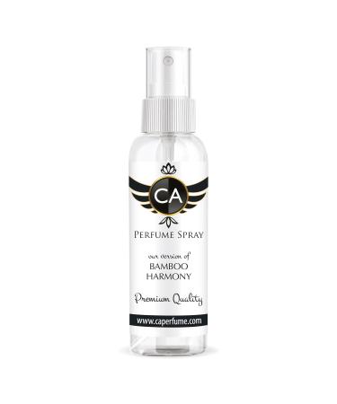 CA Perfume Impression of Bamboo Harmony For Women & Men Eau de Parfum Spray Atomizer Bottle 2 Fl Oz/60ml-X1