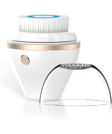 DULASP Facial Cleansing Brush Electric Exfoliating Spin Cleanser Waterproof Deep Cleaning Face Pore Cleaner for Removing Blackhead Massaging
