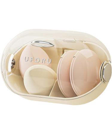Makeup Sponge Holder Wall Hangings Beauty Egg Holder | Cosmetic Storage Box with Drainage Hole Dustproof and Breathable Display Case Puff Egg Holder - Buy Online on GoSupps.com