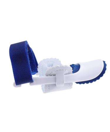Genetic Hallux Valgus Corrector | Adjustable Bunion Correction | Orthopedic Foot Care for Men & Women - White/Blue - Buy Online on GoSupps.com