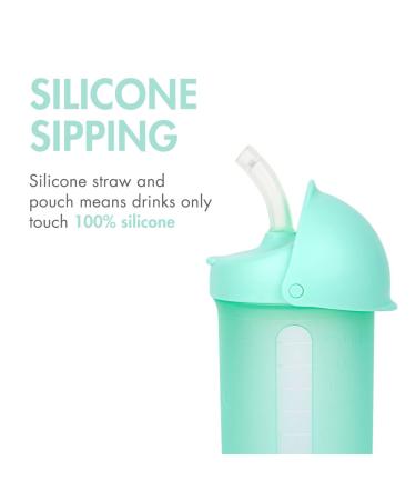 Boon Swig Toddler Silicone Straw Cup 9oz - Mint | BPA-Free Sippy Cup - Buy Online on GoSupps.com