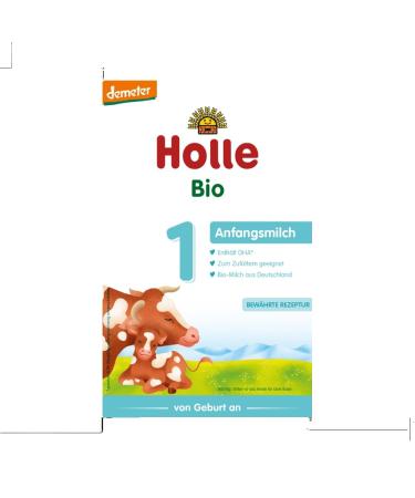 Holle - Organic Infant Milk 1 - 0.4 kg - Pack of 6