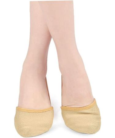 FRCOLOR Yoga Toe Protector Socks - 5 Pairs Non-Slip Forefoot Cushions for High Heels Breathable Palm Pads & Comfort for Every Step - Buy Online on GoSupps.com