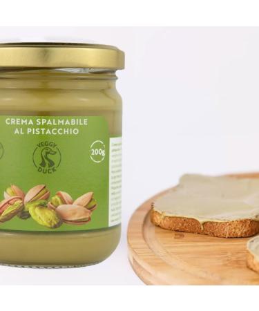 Veggy Duck - Sweet Pistachio Cream (200g) | Gourmet Italian Artisan Cuisine | With 45% Mediterranean Pistachios - Buy Online on GoSupps.com