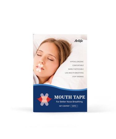 Sleep Tape for Mouth: Stop Snoring Keep Your Mouth Closed During Sleep with Sleeping Tape for Women & Men  Best Mouth Tape for Sleeping Snoring Strips & Sleep Strip Mouth Tape (120 PCS)