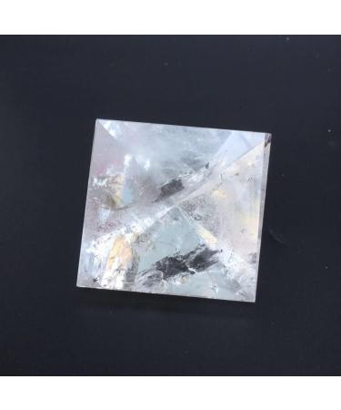Natural Clear Quartz Crystal Stone Transparent Crystal Pyramid - Buy Online on GoSupps.com