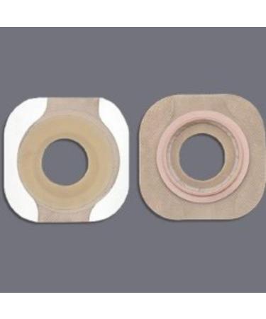 Colostomy Barrier New Image Flextend Pre-Cut Tape 2-1/4" Flange Red Code Hydrocolloid 1-3/8" (#14707 Sold Per Box)