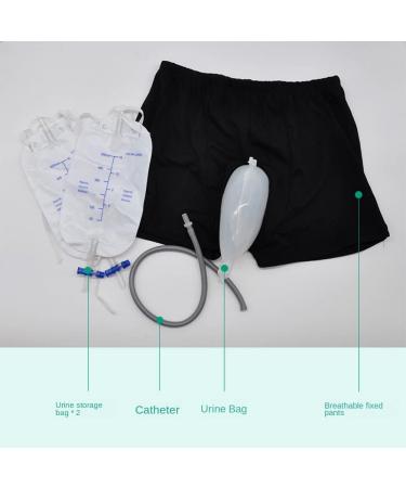 Leg Mounted Urine Collection Bag Portable Comfort Urinal Spill Proof Adult Urine Receiver for Men and Women - Buy Online on GoSupps.com