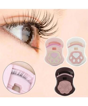 Effortless Lash Curler: Instant Eye-Opening Effect Easy-to-Use Eyelash Curling Tool-Design for Home & Travel(Brown(1Pc)) - Buy Online on GoSupps.com